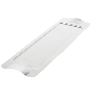 482-SB41 Rectangular Tray w/ Contoured Handles, 20 1/2" x 6 1/2", Stainless, Brushed Finish