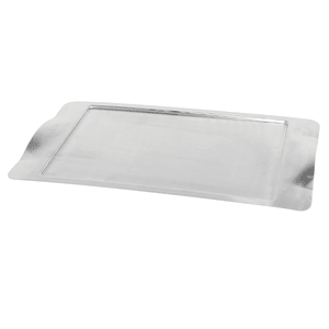 482-SB42 Rectangular Tray w/ Contoured Handles, 20 3/4" x 11 1/2", Stainless, Brushed Finish