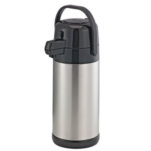 482-SECA25S 2 1/2 Liter Push Button Airpot, Stainless Steel Liner