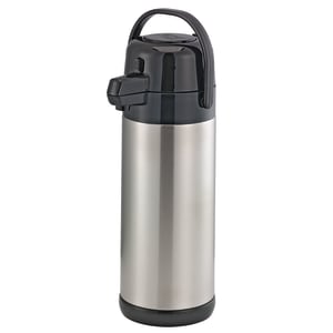 482-SECA30S 3 Liter Push Button Airpot, Stainless Steel Liner