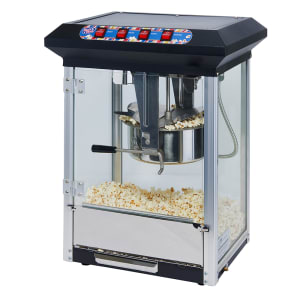 080-POP8B Countertop Popcorn Machine w/ 8 oz Kettle & Warmer Light, 120v