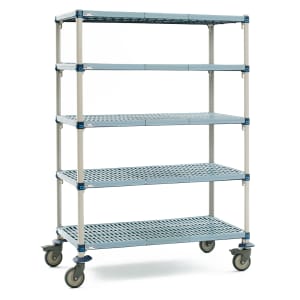 001-5Q357EG3 MetroMax Q™ Epoxy Coated Wire Shelf Kit - Mobile, 48"W x 18"D x 80"H