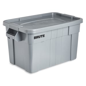 007-FG9S3100GRAY BRUTE® Bus Box w/ Lid - 27 9/10" x 17 2/5" x 15", Gray