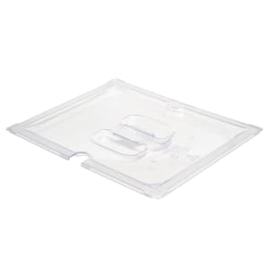 175-32200 Half-Size Slotted Food Pan Cover - Clear