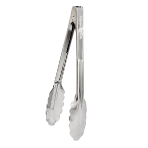 175-47309 9 1/2"L Stainless Utility Tongs
