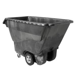 007-FG9T1500BLA 1 cu yd Trash Cart w/ 1250 lb Capacity, Black