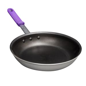 175-T401080 10" Wear-Ever® Aluminum Frying Pan w/ Solid Silicone Handle
