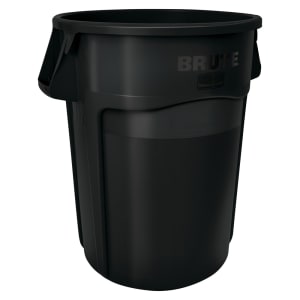 007-1867531 32 gallon Brute Trash Can - Plastic, Round, Food Rated