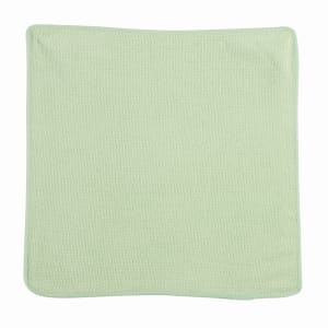 007-1820582 16" Square Light-Duty Towel - Microfiber, Green