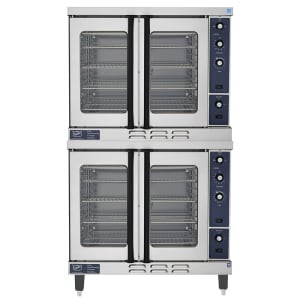066-E102E2401 Double Full Size Electric Convection Oven - 11kW, 240v/1ph 