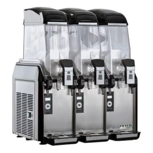766-PEL0301 Frozen Drink Machine w/ (3) 3 1/5 gal Bowls, 24 1/2"W, 115v