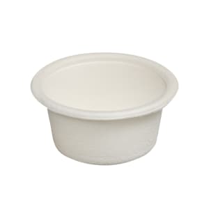 957-42PC2 2 oz Disposable Portion Cup - Bagasse, White