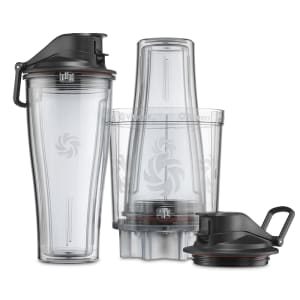 026-061724 20 oz Personal Blender Cup & Adapter Kit, Black/Clear