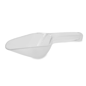 007-2882 6 oz Bouncer Bar Scoop - Clear Poly