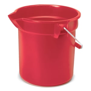 Rubbermaid FG261400RED 14 qt BRUTE Bucket - Red