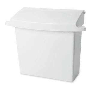 007-6140 Sanitary Napkin Receptacle - White