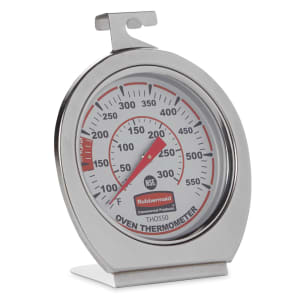 007-FGTHO550 Oven Thermometer - Dial Type with Stand, 60° to 580°F Stainless