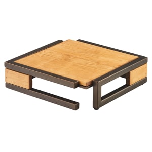151-3902384 12" Square Display Riser, Bronze