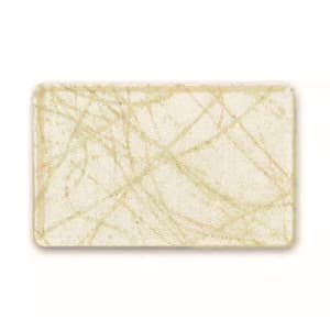 028-1418LDFG031 Fiberglass Cafeteria Tray - 18"L x 14"W, Starfire Beige