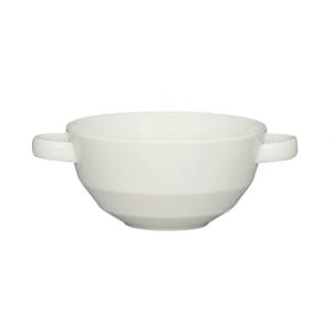 024-9122779 9 3/4 oz Round Allure Bouillon Bowl - Porcelain, Bone White