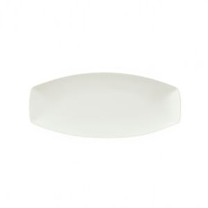 024-9322229 11 3/8" Rectangular Porcelain Tray - Event Pattern, White