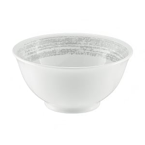 024-933666463070 5" Round Shabby Chic Bowl w/ 10 1/8 oz Capacity - Porcelain, Structure Gray