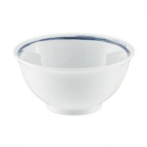 024-933666463075 5" Round Shabby Chic Bowl w/ 10 1/8 oz Capacity - Porcelain, Dark Blue