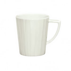 024-9365630 9 3/4 oz Porcelain Mug - Character Pattern, White