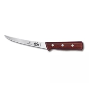 037-47017 Curved Semi-Stiff Boning Knife w/ 6" Blade, Rosewood Handle
