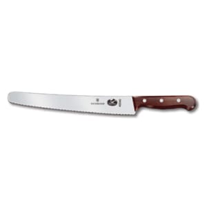 037-47040 Serrated Bread Knife w/ 10 1/4" Blade, Rosewood Handle