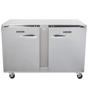 206-UHT48LR 48" W Undercounter Refrigerator w/ (2) Sections & (2) Doors, 115v