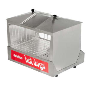 Nemco Food Equipment 8301 Roll-A-Grill® Hot Dog Steamer