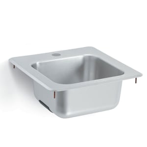 002-1551 Drop-in Commercial Hand Sink w/ 11"L x 10"W x 6"D Bowl, Under Bar