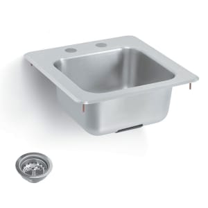 002-K1554C (1) Compartment Drop-in Sink - 11" x 10"