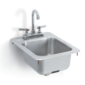 002-K1734C (1) Compartment Drop-in Sink - 10" x 11"