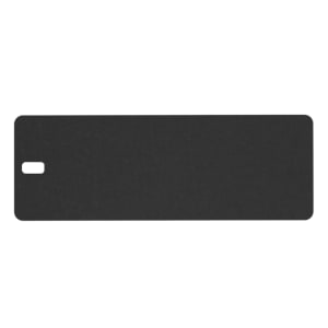 317-329170602 Rectangular Flatbread Board - 6" x 17", Composite Wood, Slate