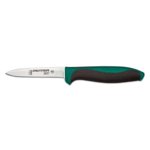 135-36000G 3 1/2" Paring Knife w/ Spear Point & Straight Edge, Carbon Steel