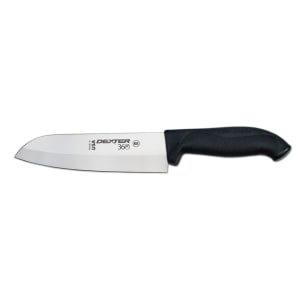 135-36004 7" Stamped Santoku Knife w/Straight Edge, Carbon Steel