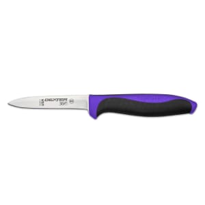 135-36000P 3 1/2" Paring Knife w/ Spear Point & Straight Edge, Carbon Steel