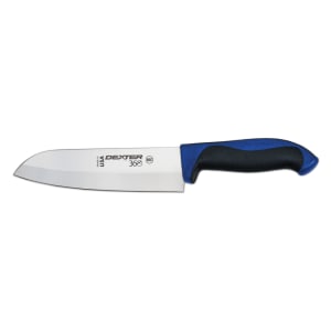 135-36004C 7" Stamped Santoku Knife w/ Straight Edge, Carbon Steel