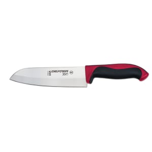 135-36004R 7" Stamped Santoku Knife w/ Straight Edge, Carbon Steel