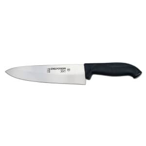 135-36005 8" Stamped Chef's Knife w/ Straight Edge, Carbon Steel