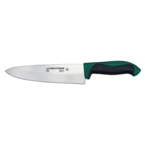 135-36005G 8" Stamped Chef's Knife w/ Straight Edge, Carbon Steel