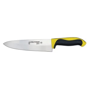 135-36005Y 8" Stamped Chef's Knife w/ Straight Edge, Carbon Steel