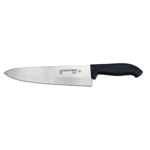 135-36006 10" Stamped Cook's Knife w/ Straight Edge, Carbon Steel