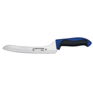 135-36008C 9" Stamped Slicer Knife w/ Scalloped Edge, Carbon Steel