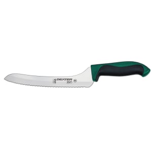 135-36008G 9" Stamped Slicer Knife w/ Scalloped Edge, Carbon Steel