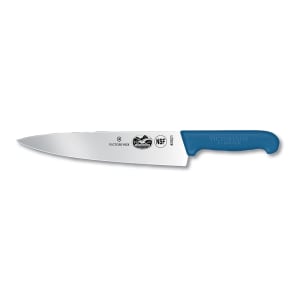 037-40454 Chef's Knife w/ 10" Blade, Blue Fibrox® Pro Handle
