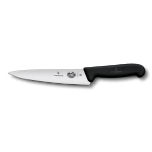 Victorinox - Swiss Army 5.2003.19 Chef&#039;s Knife w/ 7 1/2&quot; Blade, Black Handle