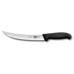 037-40537 Curved Breaking Knife w/ 8" Blade, Black Handle
